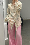 ARCHIVIO J.M.Ribot 24 Spring and Summer Retro Silk Shirt Design and Color SH51/GT-HUASE